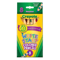 Bút chì 8 màu loại lớn Crayola