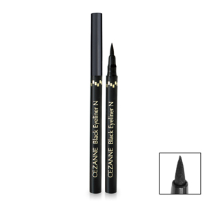 Bút kẻ mắt Cezanne Black Eyeliner N màu đen 0.7g