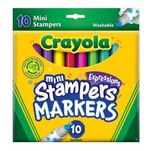 Bút lông đầu hình tem dấu - Crayola 5881400003