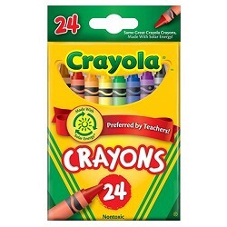 Bút Sáp 24 Màu Crayola 5230243012