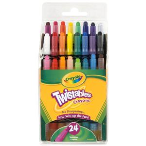 Bút sáp dạng vặn Crayola 5297241001 - 24 màu