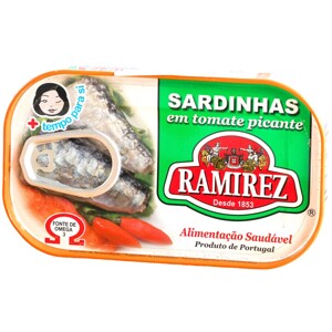 Cá mòi sốt cà vị cay Ramirez 125g