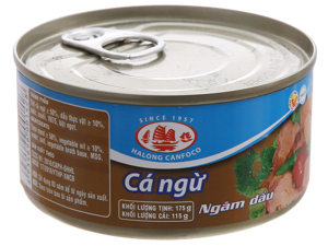 Cá ngừ ngâm dầu Hạ Long hộp 175g