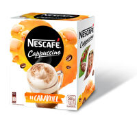 Cà phê Cappuccino NesCafe vị caramel 200g