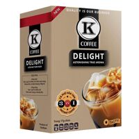 Cà phê hoà tan K Coffee Delight 3 in 1 255g