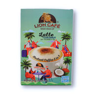 Cà phê hòa tan Latte dừa Lion 4 in 1 180g