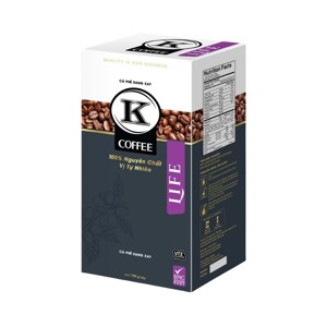 Cà phê rang xay K Coffee Life 700g