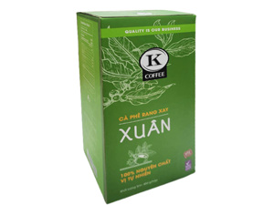 Cà phê rang xay K Coffee Xuân 454g