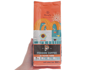 Cà phê rang xay Phương Vy Passion Coffee 500g