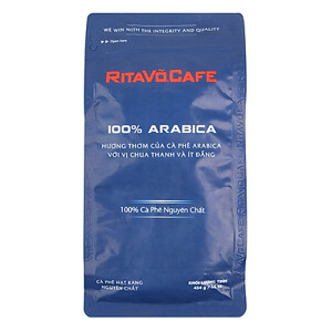 Cà phê Rita Võ hạt rang nguyên chất 100%  arabica 454g