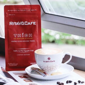 Cà phê Rita Võ rang xay nguyên chất Thích 227g