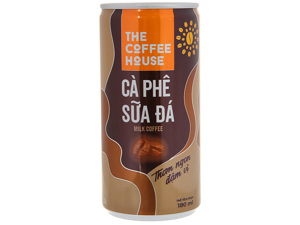 Cà phê sữa đá The Coffee House Thùng 24 lon 180ml