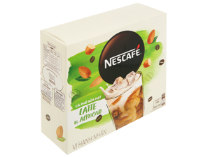 Cà phê sữa hạt Latte NesCafe vị hạnh nhân 240g