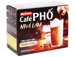 Cà phê sữa MacCoffee Café Phố nhà làm 280g