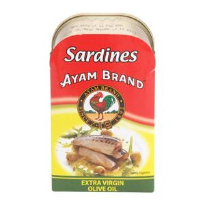 Cá trích ngâm dầu oliu hiệu Ayam Brand – hộp 120g