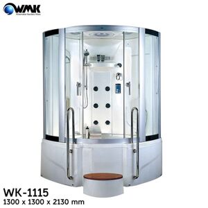 Cabin tắm Wisemaker WMK/WK-1115 Ngọc trai trắng (1300*1300*2130mm)