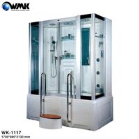 Cabin tắm Wisemaker WMK/WK-1119 Trắng  (1500*1500*2130mm)