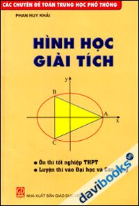 Các Chuyên Đề Toán Trung Học Phổ Thông Hình Học Giải Tích