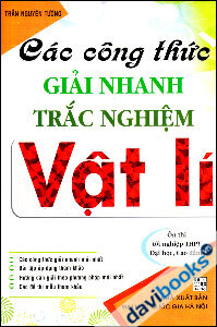 Các Công Thức Giải Nhanh Trắc Nghiệm Vật Lí