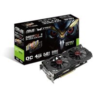 Card đồ họa (VGA Card) Asus Strix GTX970-DC2OC-4GD5 - Geforce GTX970, 4Gb, DDR5, 256 bit, PCI Express 3.0