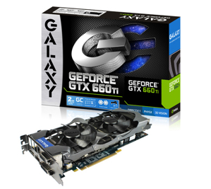 Card đồ họa (VGA Card) Galaxy Geforce GT660Ti - GeForce GTX 660 Ti, 2GB, GDDR5, 192 bit, PCI Express 3.0