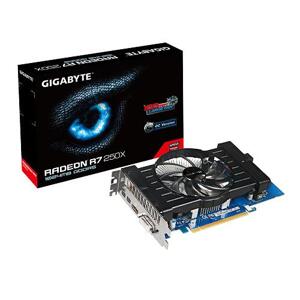 Card đồ họa (VGA Card) Giga GV R725XOC-2GI - Radeon R7 250X, 2GB, GDDR5, 128 bit, PCI-E 3.0