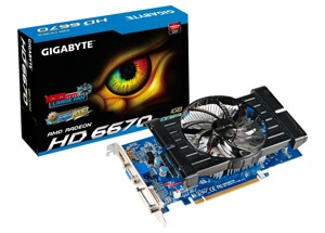 Card màn hình Gigabyte 1Gb GV R667D3-1GI