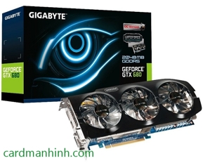 Card màn hình Gigabyte 2Gb GV N680OC-2GD