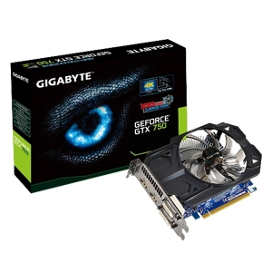 Card đồ họa (VGA Card) Gigabyte GV-N750OC-1GI - GeForce GTX750, 1GB, 128bit, GDDR5, PCI-E 3.0