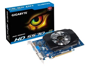 Card đồ họa (VGA Card) Gigabyte GV R557D3 - DDR3, 2GB