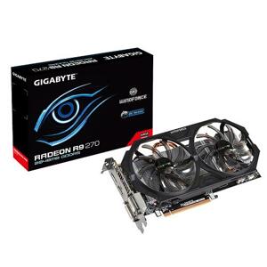 Card đồ họa (VGA Card) Gigabyte GV-R927OC-2GD - Radeon R9 270, 2GB, GDDR5, 256 bit, PCI-E 3.0