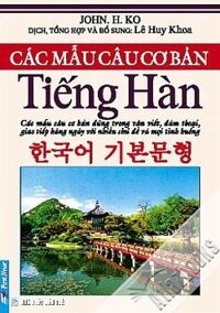 Các mẫu câu cơ bản tiếng Hàn