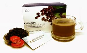 Cafe giảm cân nấm Linh chi Reishi Coffee Unicity