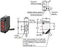 Cảm biến quang Omron E3Z-B82