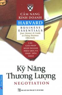 Cẩm Nang Kinh Doanh - Kỹ Năng Thương Lượng (Tái Bản 2014) - Nxb Tổng hợp Thành phố Hồ Chí Minh