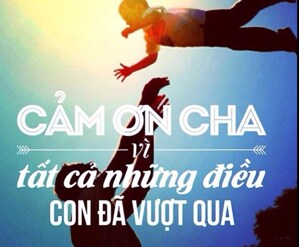 Cám ơn ba