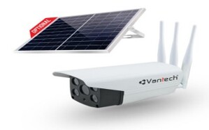 Camera AI Solar Wifi Vantech AI-V2034D - 5MP