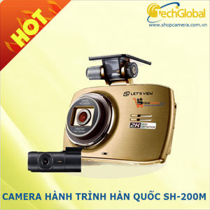 Camera hành trình Hàn Quốc Let's View SH-200M