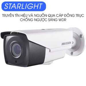 Camera HDTVI Starlight Hikvision DS-2CC12D9T-AIT3ZE - 2MP