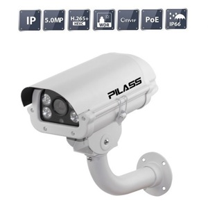 Camera IP hồng ngoại Pilass ECAM-P801IP - 5MP