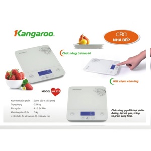 Cân nhà bếp Kangaroo KG222