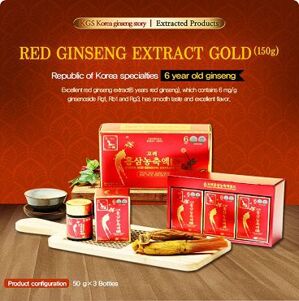 Cao Hồng Sâm Korean Red Ginseng Extract Gold KGS 240g