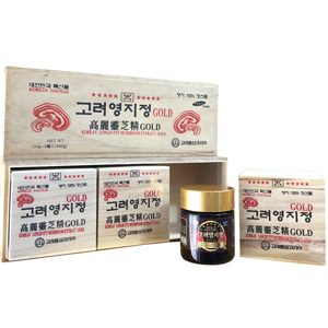 Cao linh chi sao đỏ Hàn Quốc Gold hộp gỗ 3 lọ x 120g