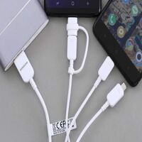 Cáp 3 đầu 3 Micro 1 Type-C 1.3 m Samsung MN930G