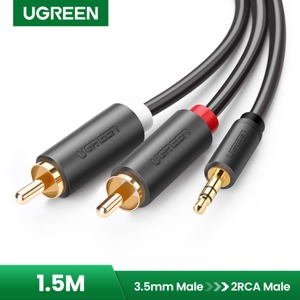 Cáp âm thanh AV 2-2 dài 0.5m Ugreen 50285