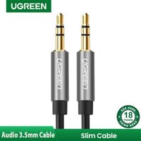 Cáp Audio 3.5mm dây tròn mạ vàng 24K Chính hãng Ugreen 10734