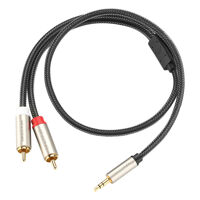 Cáp Audio 3.5mm To 2 RCA 2M Ugreen 20823