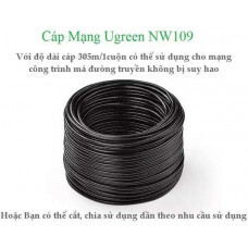 Cáp Cat6 STP LAN model NW109 đen 50M Ugreen 11256