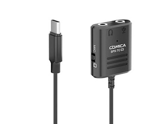 Cáp chia cổng type c cho điện thoại Comica SPX-TCM