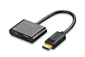 Cáp chuyển đổi Displayport to VGA/HDMI Ugreen UG-40367